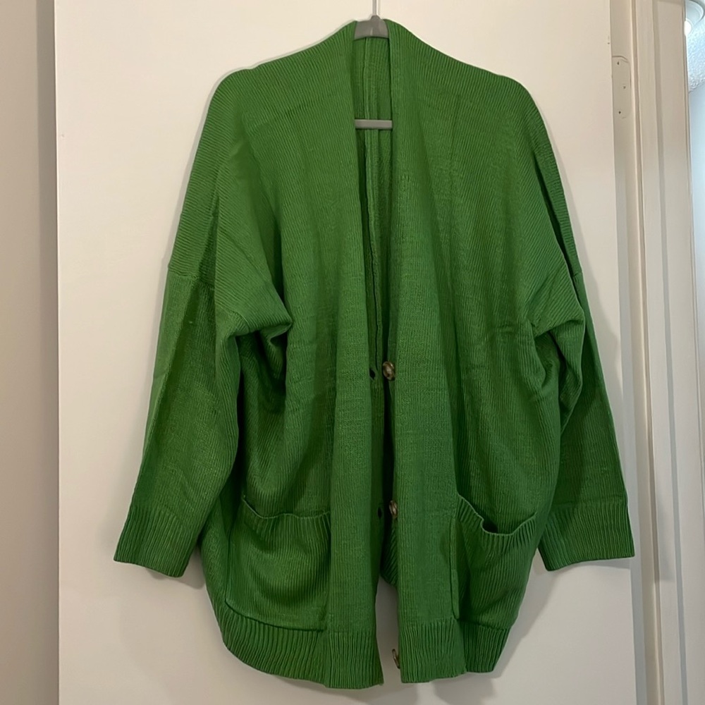 Green cardigan never worn